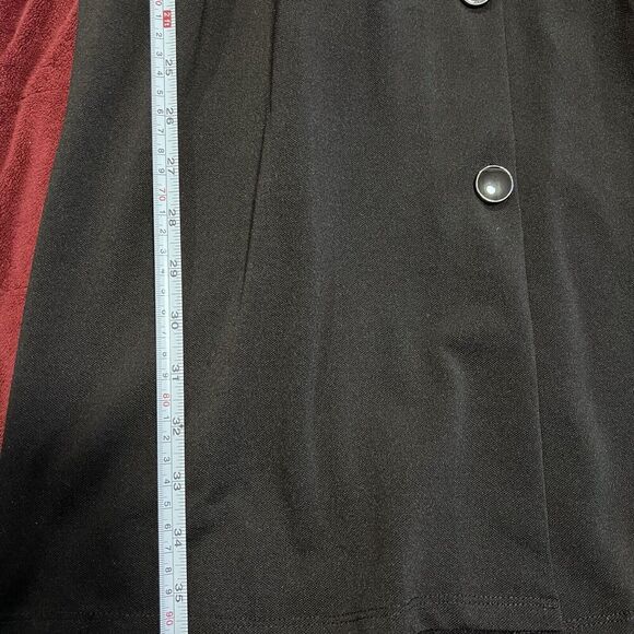 Zara Trafaluc‎ Size Small Button Down Pleated Dress Business Casual Collar - Picture 9 of 9